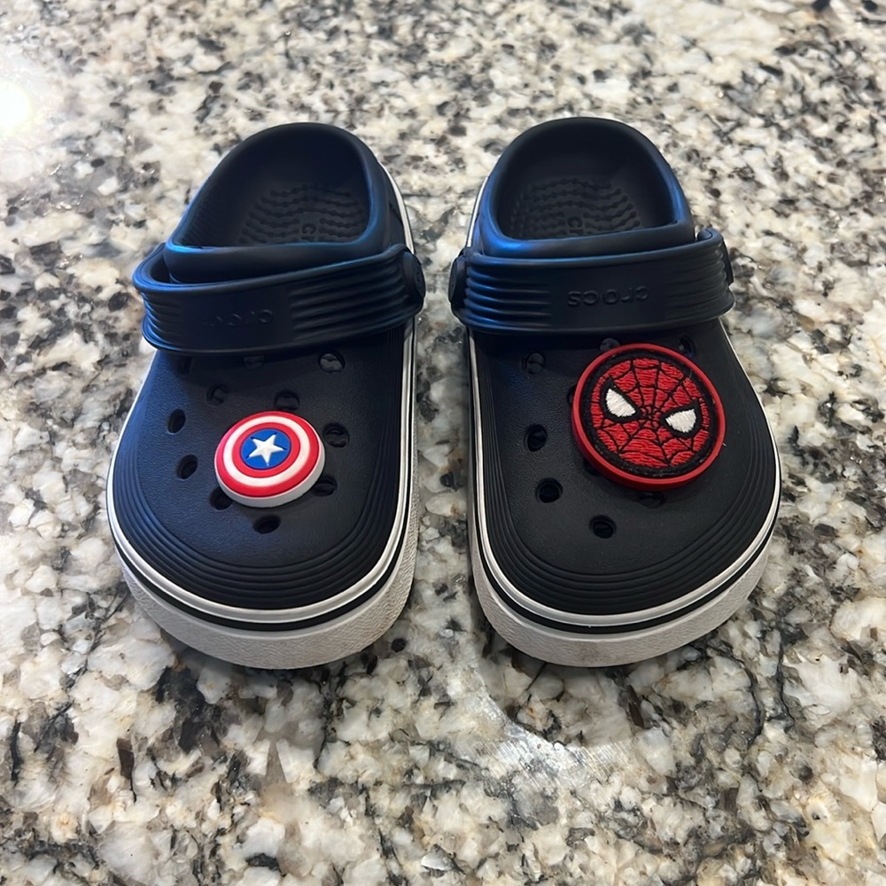 Kids Crocs with charms